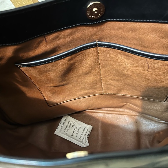 Coach Glovedtanned leather Nomad black Hobo ECU - Picture 12 of 12